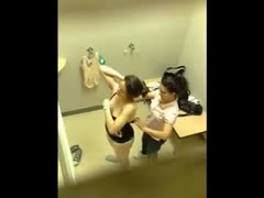 Busty chick caught my attention in the dressing room